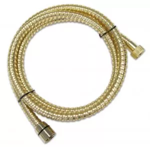 Sprchová hadice Spiral zlato-zlato 150 cm