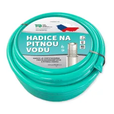 Hadice na pitnou vodu zelená 16x22 mm (5/8")