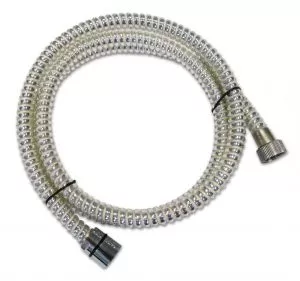 Sprchová hadice Spiral chrom-bílá 150 cm