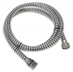 Sprchová hadice Spiral chrom-černá 150 cm